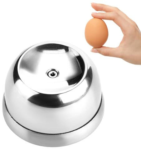 Eierpiekser,Eierstecher Eipicker Edelstahl,Eier Piekser Household,Eierpicker Küchen,Eierlocher Hilfe Egg Gekochtes,Eierpikser Camping,Eierpickser für Kochen von Eiern (silbrig)