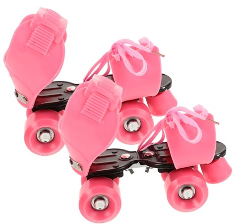Toyvian Rollschuhe für Kinder Verstellbare Inline Skates Atmungsaktives Mesh Material für Jungen und Mädchen Outdoor Aktivitäten