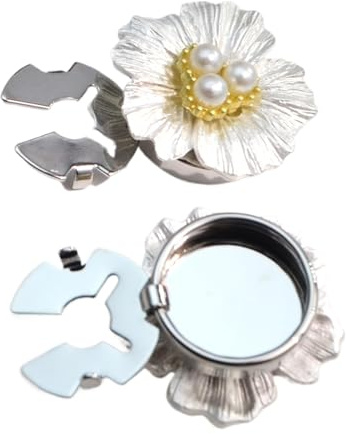 Knappskydd | manschettknappar, blomformad manschettknapp pärltillbehör för kvinnor män kläder blusar skjorta klänning tillbehör, Refer to description, Metall, Unisex