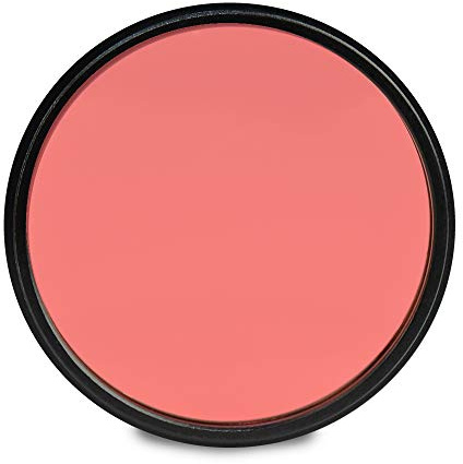 YaelHelens Filtro de cámara rojo subacuático, 67 mm, corrección de color para fotografía de buceo, compatible con fundas de cámara impermeables (rojo)