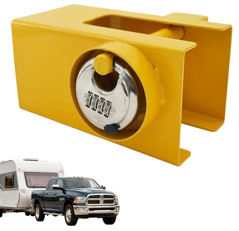 Candado de remolque de acero inoxidable de alta resistencia, accesorio universal para coche, para herramientas, puertas, contenedores, elevadores de suelo, cortacésped, camionetas, furgonetas, barcos
