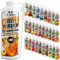 C.P. Sports Getränkesirup für Mineraldrink Sirup zuckerfrei für Vital-Drink EISTEE-PFIRSICH mit Vitaminen Getränkekonzentrat zum Mischen mit Wasser für Getränk 1 Liter + Pumpspender