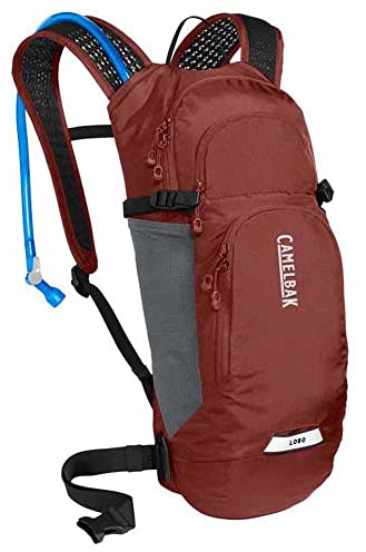Camelbak Mochila de hidrataciónLobo 9 70Oz Ladrillo Cocido/Negro