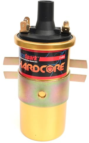 Accuspark 12v Non-Ballas Gold 3 Ohm Sports Ignition Coil - like DLB105 / ACU105