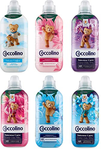 Testpake Coccolino Weichspüler Konzentrat Frühlingsluft - 6x 990ml + Italian Gourmet polpa 400g