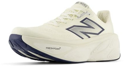 New Balance Herren Fresh Foam X More V5 Running Shoe, Angora/Meersalz/Hot Mango