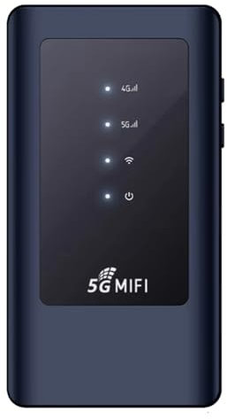 Rtxbvg Módem Móvil M2A 5G MiFi WiFi5 de Banda Dual de 5 GHz con Ranura para Tarjeta SIM Dispositivos Enrutadores de Internet Inalámbricos