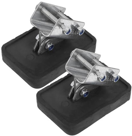 Artibetter 6pcs Telescopic Ladder Foot Pads Non-Slip Rubber Ladder Protective Cover for Surfaces