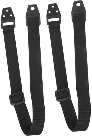 Gatuida Correa Antivuelco para TV y Muebles Ajustable 2 Piezas, Dispositivo De Seguridad Infantil Anticaídas para Protección El Hogar, Color Negro