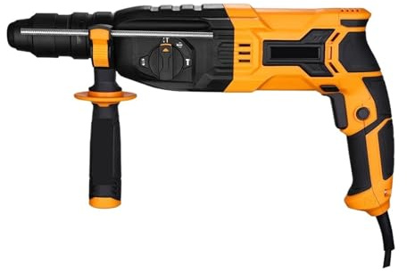 Martello Perforatore Elettrico A 4 Funzioni Accessori Rotanti Multifunzionali Demolitore Trapano A Percussione Robusto E Facile Da Usare