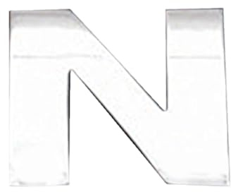 Emblemi e distintivi per auto Lettera 3D,Adesivo con lettere emblema per auto, Impermeabile e resistente sbiadimento per paraurti, Adesivi per robusti Adesivi con alfabeto Resistenti sbiadim