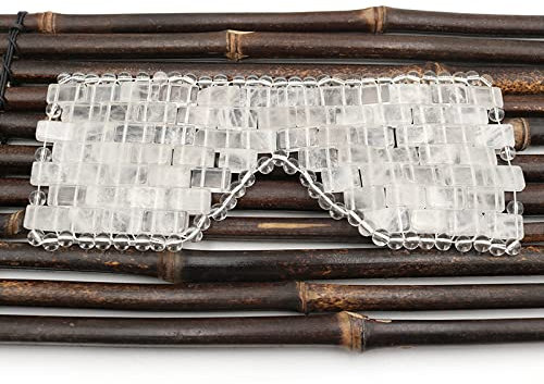 Masque Pour Les Yeux De Refroidissement Au Quartz Rose Masque Pour Les Yeux En Jade Naturel Masseur Pour Les Yeux Améthyste Masques De Sommeil Massage Aux Pierres Relaxation,quartz Blanc