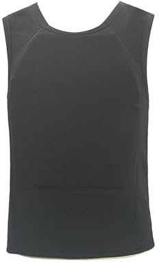 ZYREHAW IIIA Level Kugelsichere Weste, schusssichere Weste militär, Hochwertige Protektorenweste, Herren-Rückenprotektor, Leicht atmungsaktiv Verdeckte Für Abenteuer, Airsoft 4XL,B