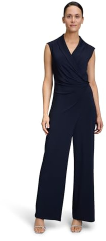 Vera Mont Damen Jumpsuit ohne Arm 38, Night Sky