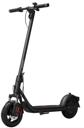 Segway Ninebot F2 D II E-Scooter mit Straßenzulassung, 55 km Reichweite, 45 km bei 20 km/h, faltbar, 17,3kg leicht, Doppel-Federung vorne, 800W Motor, 10-Zoll Reifen, IPX5, 100kg Traglast