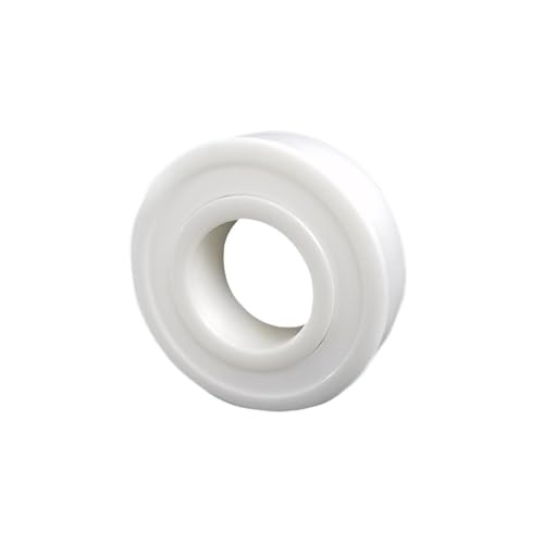 Cuscinetti, Cuscinetto a sfere a gola profonda Cuscinetto ceramico sigillato su due lati 6200 6201 6202 6203 6204 6205 6206 2RS Elevata resistenza alla corrosione liscia,Compatibilità versatile