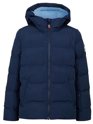 Ziener Mädchen AMANI-Z Ski-Jacke/Winterjacke | warm, atmungsaktiv, wasserdicht, dark navy, 164