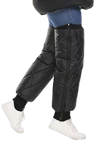 Motorrad Knieschoner Winddicht Kniewärmer Winter Daune Beinwärmer Wasserdicht Motorradhose für Herren Und Damen