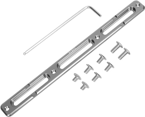 PLATT Adaptateur de Fixation pour Bouteille de Vélo, Aluminium Adaptateur de Porte-bidon Velo Support,Attachement de Porte-Bouteille Ajustable pour vélo