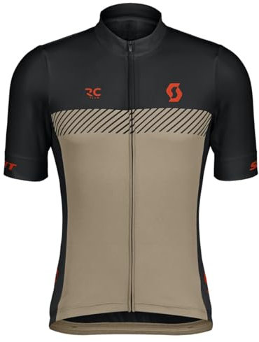 Scott RC Team Fahrrad Trikot kurz Toast beige 2025: Größe: L (50/52)
