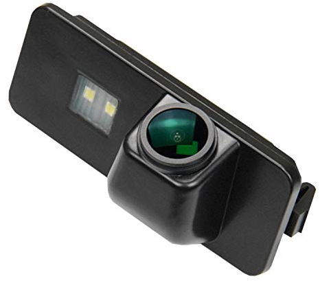 HD 1280 x 720p Caméra de recul Éclairage de Plaque d'immatriculation Caméra Aide au stationnement Vision Nocturne pour EOS Golf V MK5 Passat B7 CC Golf VI MK6 Robuste Seat Leon Altea Scirocco Superb