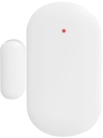 Nivian–Detector de Apertura valido para Puertas y Ventanas Compatible con Alarma Nivian–Apto para Interior-Inalámbrico 433Mhz - Fácil instalación sin Necesidad de Cables
