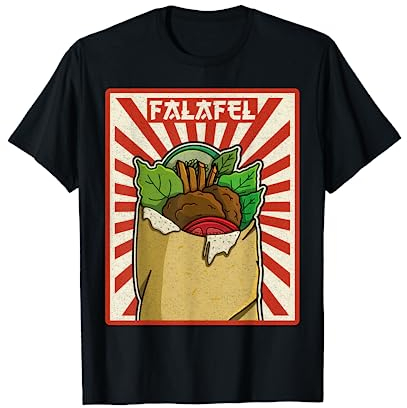 Falafel Haricots Cuisine Arabe Egypte Vegan Voyage Vacances T-Shirt
