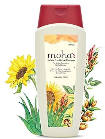 Avoka Naturals moha Kräuterhaar-Shampoo, 200 ml