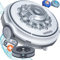 Monzana® Poolroboter Poolboy600 Kabellos Vollautomatisch 80 Min Akku 5200mAh Li-Ion 80m² Pool Bodensauger Poolreiniger Poolsauger Weiß