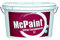 McPaint Silikon Fassadenweiß für außen, mit Lotus-Formel und extra UV-Schutz, weiß, 5 L