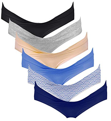 Intimate Portal Cotton Maternity Underwear Pregnancy Bikini Panties, XL