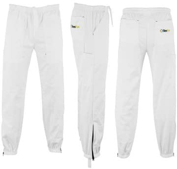Imkerhose Deluxe weiß - BeeFun®: M