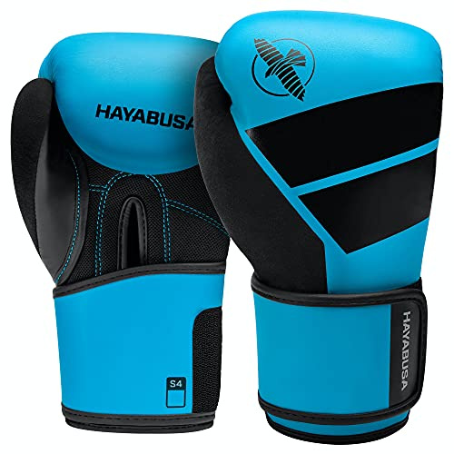 Hayabusa S4 Guantes de Boxeo para niños y niñas - Azul, 6 oz