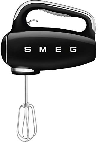 Smeg Black 50's Retro Style Electric Hand Mixer