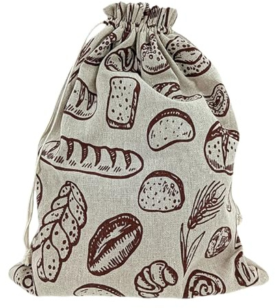 Bolsas de pan de cera de abeja de algodón orgánico resistentes portátiles para panes y sándwiches caseros, solución de almacenamiento de cocina