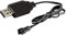 USB Charging Cable Battery Charger Cable for Ni-Cd Ni-MH Rechargeable Batteries Pack SM-2 Pin Plug Adapter 4.8V Output Used on RC Toys Car TANK Trucks Trains Boat
