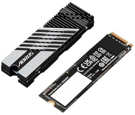 Gigabyte Aorus M.2 Solid State Drive Gen4 7300 (PCIe Gen 4.0 x4/NVMe 1.4)