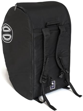 Doona Padded Travel Bag Baby Car Seat and Stroller - Water Repellent Car Seat Bag with Padded Straps - Protect and Transport Your Comfortably and with Ease