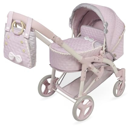 Carrozzina per bambole Sophie 3 in 1 pieghevole DeCuevas 81675