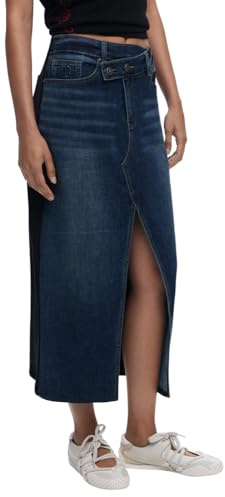 DESIGUAL GONNA LONGUETTE DONNA BLU