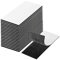 20 Stück Klettband Selbstklebend Extra Stark, Doppelseitig Klettverschluss, Schwarz Klettband Selbstklebend, Klettverschluss Schwarz 5x10 cm Klebepads Doppelseitig Wiederverwendbar
