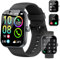 Smartwatch Herren Damen, 1,96HD Touch Fitnessuhr mit Telefonfunktion, Smart Watch Fitness Tracker mit Pulsmesser Schlafmonitor Schrittzähler, 113+Sportmodi IP68 Wasserdicht Sportuhr für iOS Android
