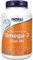 Now Foods, Molecularly Distilled Omega-3 (Destilado Molecularmente), con EPA y DHA, Alta Dosis, 200 Cápsulas blandas, Probadas en Laboratorio, Sin Soja, Sin Gluten, No GMO