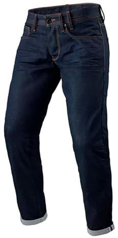 REV'IT! Revit Lewis Selvedge TF Jeans Moto, blu scuro, 32/32