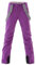 Skihose Damen Wasserdichte Professionelle Schneehose Winddichte Hosenträgerhose Winter Outdoor Regenhose Warme Wanderhose Snowboard Softshellhose mit abnehmbaren Trägern Overall & Schneefang Purple XL