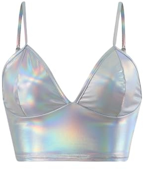 SamHeng Body de Manga Larga para Mujer, Sexy con Cuello Cuadrado Informal Leotardo Tops Tanga elástico Traje básico para el Cuerpo Mono Ajustado Ropa de Club Ropa Interior(blanco/XL)