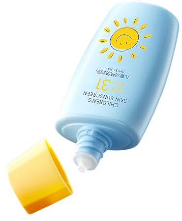 Crema Solare Bambini | Protezione Solare Leggera SPF 31+ | Trattamento Viso E Corpo SPF 31+ Sport Acquatici Spiaggia Escursioni Nuoto E Gite