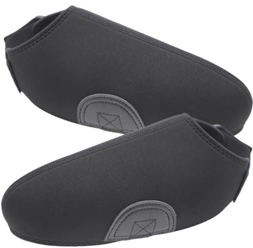 POPETPOP Couvre-Chaussures De Ski Coupe-Vent Et Isolant En NéOprèNe ProtèGe-Chaussures Antigel Pour Hommes Et Femmes Surchaussures Pratiques Pour RandonnéE Et Sports D'Hiver Taille 43X12X0.4