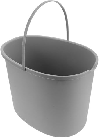 HAPINARY Cubo Orinal Portátil con Asa Reemplazo para Silla Inodoro con Protector Antisalpicaduras Adecuado para Baño en Cama Adultos Mayores y Embarazadas