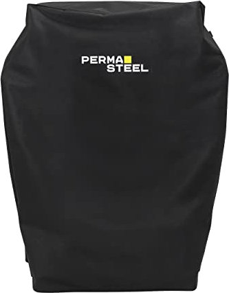 Permasteel Funda Barbacoa Exterior Impermeable | Protectora Universal para BBQ | Accesorios Barbacoa Resistente al Agua | Barbacoa a Gas de 2-3 Quemadores | Rectangular 107 x 84 x 58 cm